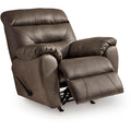  Signature Design by Ashley Elksworth Rocker Leather Look Recliner PC8400325 IMAGE 2
