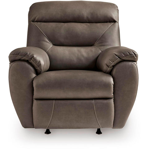  Signature Design by Ashley Elksworth Rocker Leather Look Recliner PC8400325 IMAGE 3
