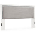  Signature Design by Ashley Maeling PCB1119-58 King Upholstered Panel Headboard IMAGE 1