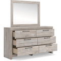  Signature Design by Ashley Broachmyn 6-Drawer Dresser with Mirror PCB1120-31/PCB1120-36 IMAGE 2