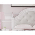  Signature Design by Ashley Kozlani PCB1819-187 Full Upholstered Panel Headboard IMAGE 3