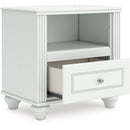  Signature Design by Ashley Kozlani 1-Drawer Nightstand PCB1819-91 IMAGE 2