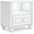 Signature Design by Ashley Kozlani 1-Drawer Nightstand PCB1819-91 IMAGE 3