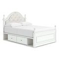  Signature Design by Ashley Kozlani Full Upholstered Panel Bed with Storage PCB1819-187/PCB1819-150/PCB1819-84/B100-12 IMAGE 1