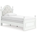  Signature Design by Ashley Kozlani Twin Upholstered Panel Bed PCB1819-153/PCB1819-52/PCB1819-83 IMAGE 1
