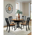  Signature Design by Ashley Oval Clorazi Dining Table with Pedestal Base PCD619-48 IMAGE 10
