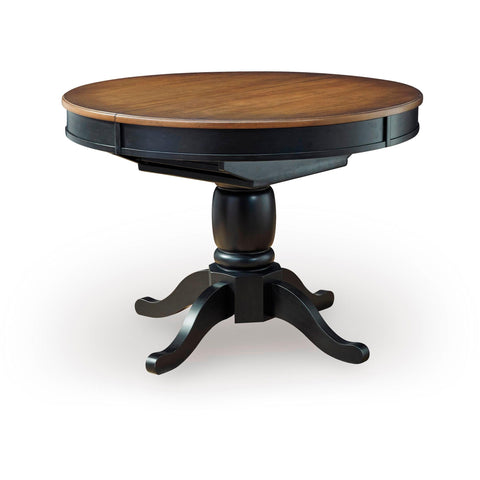  Signature Design by Ashley Oval Clorazi Dining Table with Pedestal Base PCD619-48 IMAGE 2