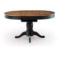  Signature Design by Ashley Oval Clorazi Dining Table with Pedestal Base PCD619-48 IMAGE 3