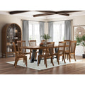  Signature Design by Ashley Greddinton Dining Table with Trestle Base PCD824-55B/PCD824-55T IMAGE 14