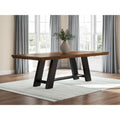  Signature Design by Ashley Greddinton Dining Table with Trestle Base PCD824-55B/PCD824-55T IMAGE 8