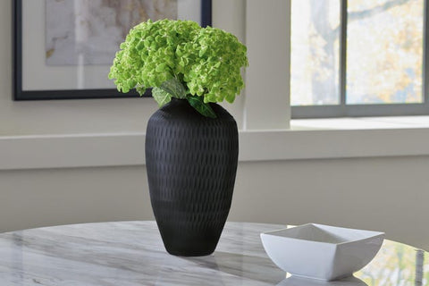 Etney Contemporary Ceramic Vase Slate
