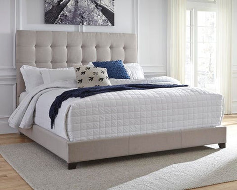 Dolante Queen Upholstered Bed – Beige