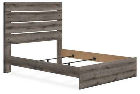 Graystorm Queen Panel Bed – Brown Gray