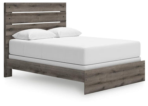 Graystorm Queen Panel Bed – Brown Gray