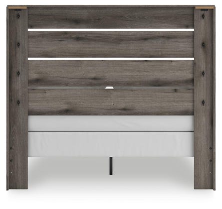 Graystorm Queen Panel Bed – Brown Gray