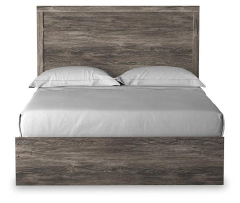 Ralinski Queen Panel Bed – Warm Gray