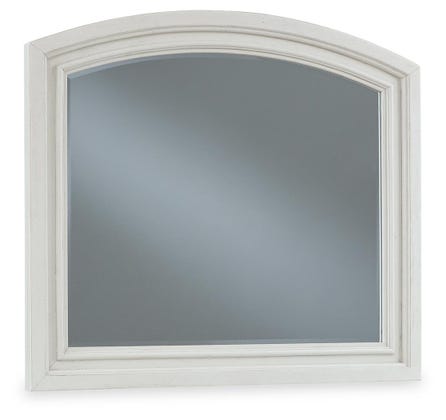 Robbinsdale Large Bedroom Mirror – Antiqued White