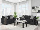 Black Sofas with Nailhead Trim