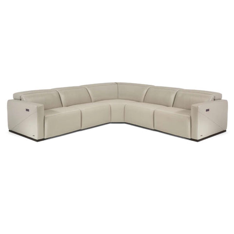 Natuzzi Editions Baltimora C260 Italian Leather Dual-Power Reclining Sofa