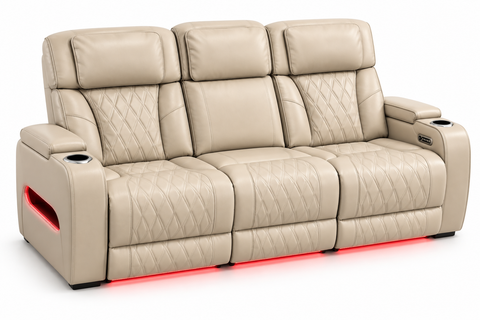 Party Time Power Recliner Sofa – Beige
