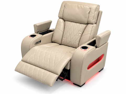 Party Time Power Recliner Chair – Beige