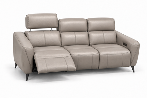 Milano Dual Power Reclining Sofa with Power Headrests & USB