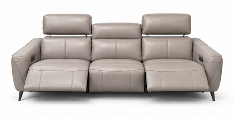 Milano Dual Power Reclining Sofa with Power Headrests & USB