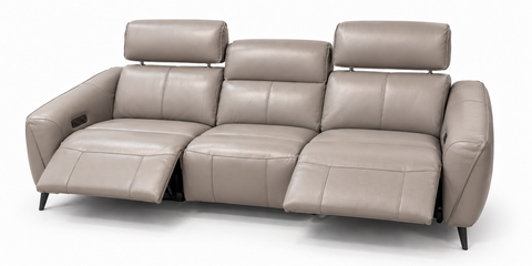 Milano Dual Power Reclining Sofa with Power Headrests & USB