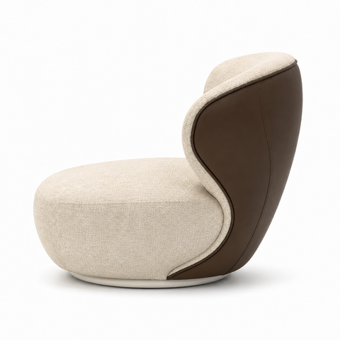 Oria Sculptural Accent Chair