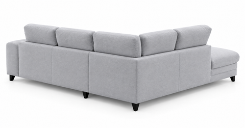 Orion Modern Corner Pop-Up Sleeper Sectional with Storage Chaise & Adjustable Headrest