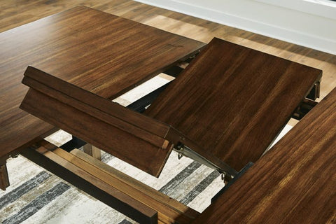 Ralene Counter Height Butterfly Extension Dining Table