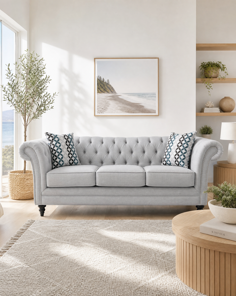 Flair 92" Custom Sofa – Elite Sofa Designs | FL