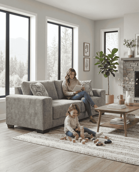 Maverick 89" Custom Sofa – Elite Sofa Designs | FL