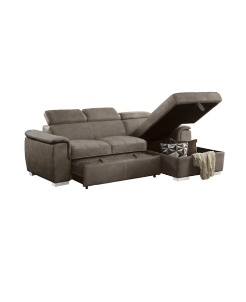 Ferriday 2-Piece Sleeper Sectional with Storage Chaise