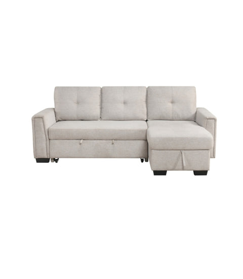 Convene 2-Piece Sectional with Reversible Chaise and Pull-Out Bed