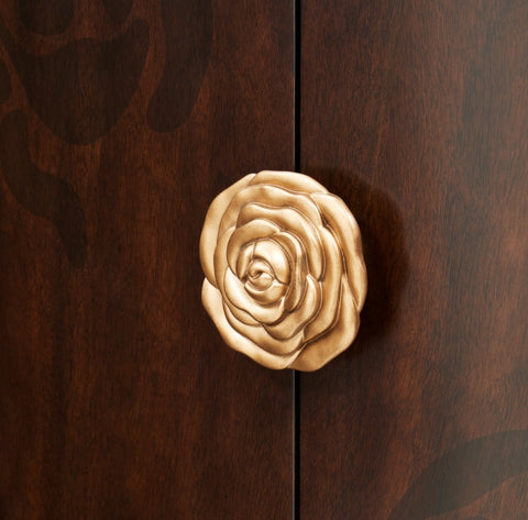 Camellia Field Dresser Warm Pecan