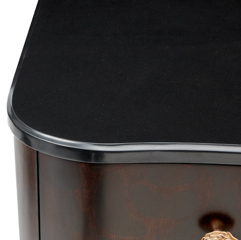 Camellia Field Dresser Warm Pecan