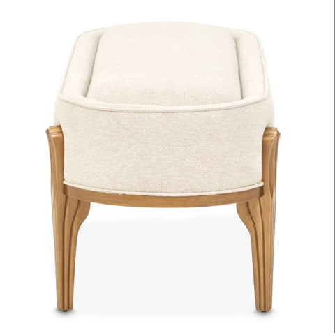 Camellia Field Bench Warm Pecan