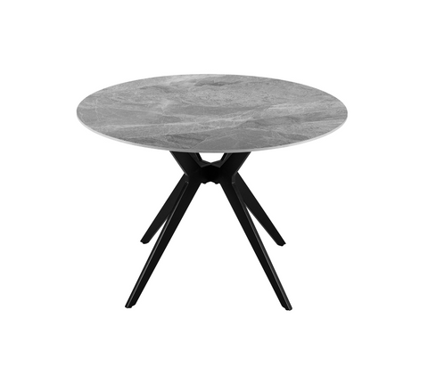 Round Dining Table with Sintered Stone Top