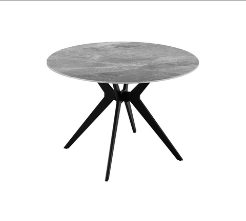 Round Dining Table with Sintered Stone Top