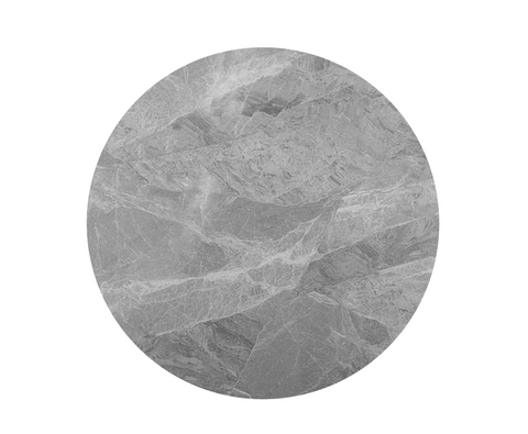 Round Dining Table with Sintered Stone Top