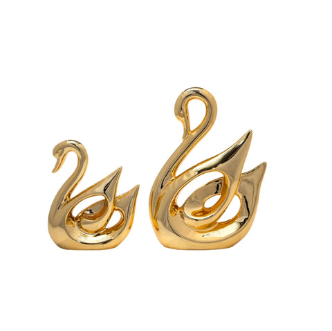 Swans Statues – Set of 2 (Same Colour)