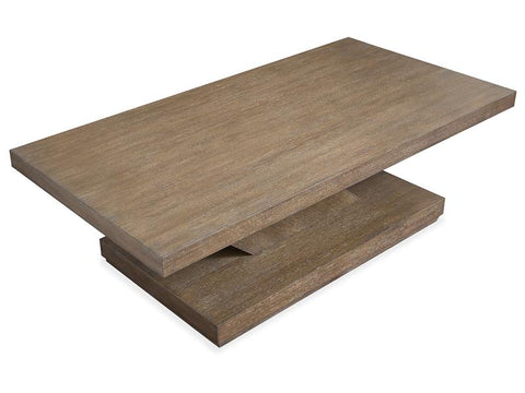 Lansbury Rectangular Cocktail Table with Casters