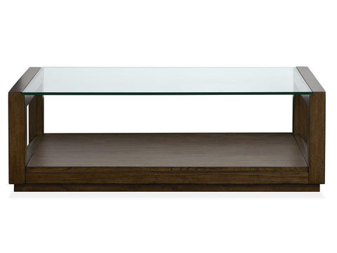 Sebastian Rectangular Cocktail Table with Casters