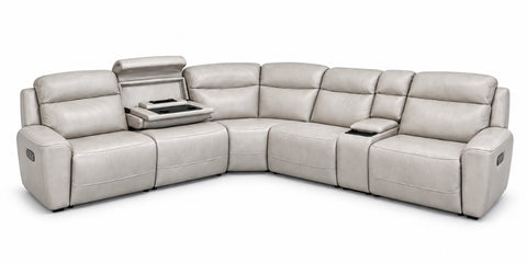 Forte Modular Power Recliner Sectional – Fabric