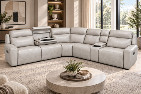 Forte Modular Power Recliner Sectional – Fabric