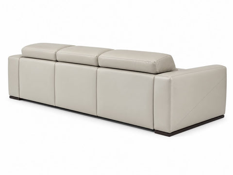 Natuzzi Editions Baltimora C260 3-Seater Italian Leather Dual-Power Reclining Sofa