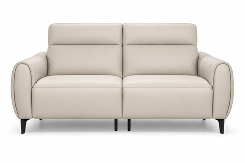 Natuzzi Editions Breeze Italian Leather Power Motion Reclining Loveseat