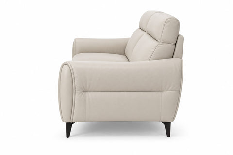Natuzzi Editions Breeze Italian Leather Power Motion Reclining Loveseat