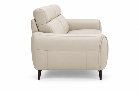 Natuzzi Editions Breeze Italian Leather Power Motion Reclining Loveseat
